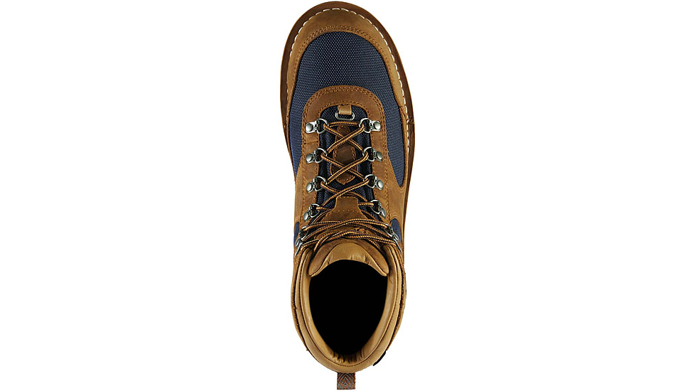 Danner Cascade Crest 5in GTX Hiking Shoes - Mens, Wide, Grizzly Brown/Ursa Blue, 8, 60432-8EE