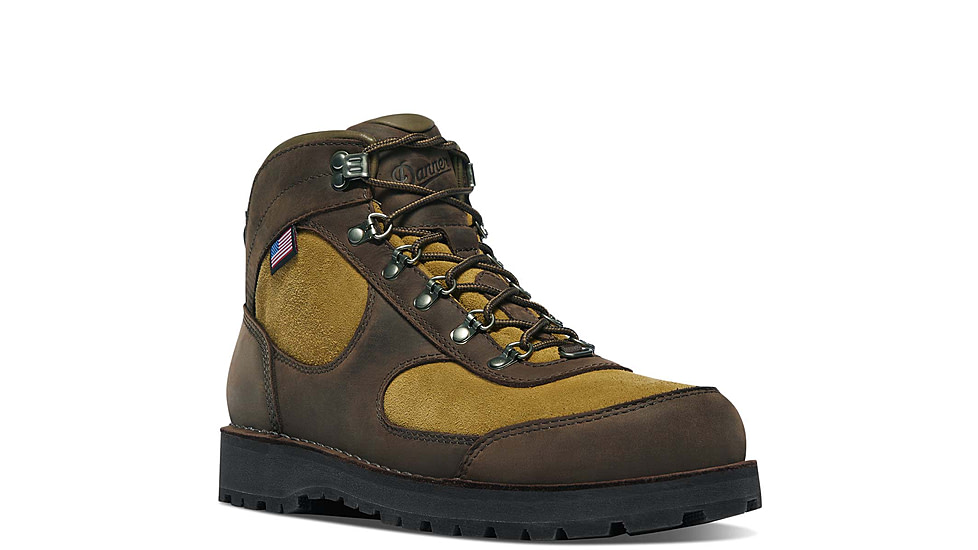 Danner Cascade Crest 5in GTX Hiking Shoes - Mens, Wide, Turkish Coffee/Moss Green, 10.5, 60434-10.5EE