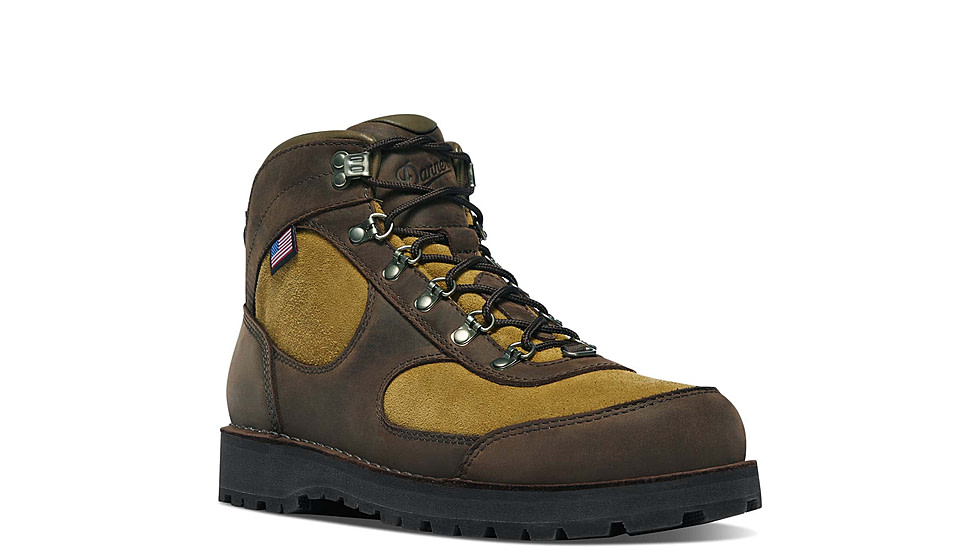 Danner Cascade Crest 5in GTX Hiking Shoes - Mens, Wide, Turkish Coffee/Moss Green, 10.5, 60434-10.5EE