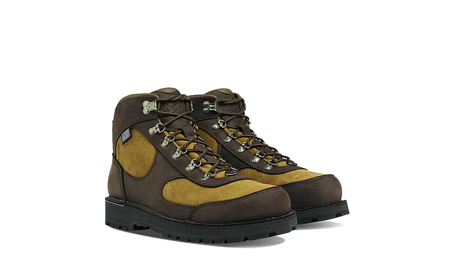Danner Cascade Crest 5in GTX Hiking Shoes - Mens, Wide, Turkish Coffee/Moss Green, 10.5, 60434-10.5EE