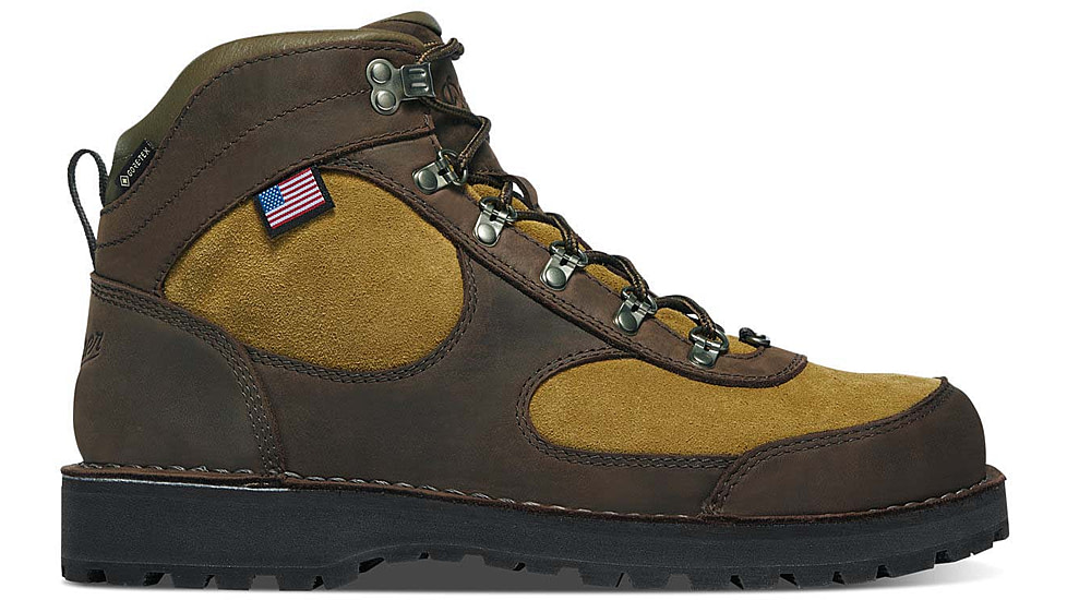 Danner Cascade Crest 5in GTX Hiking Shoes - Mens, Wide, Turkish Coffee/Moss Green, 10.5, 60434-10.5EE