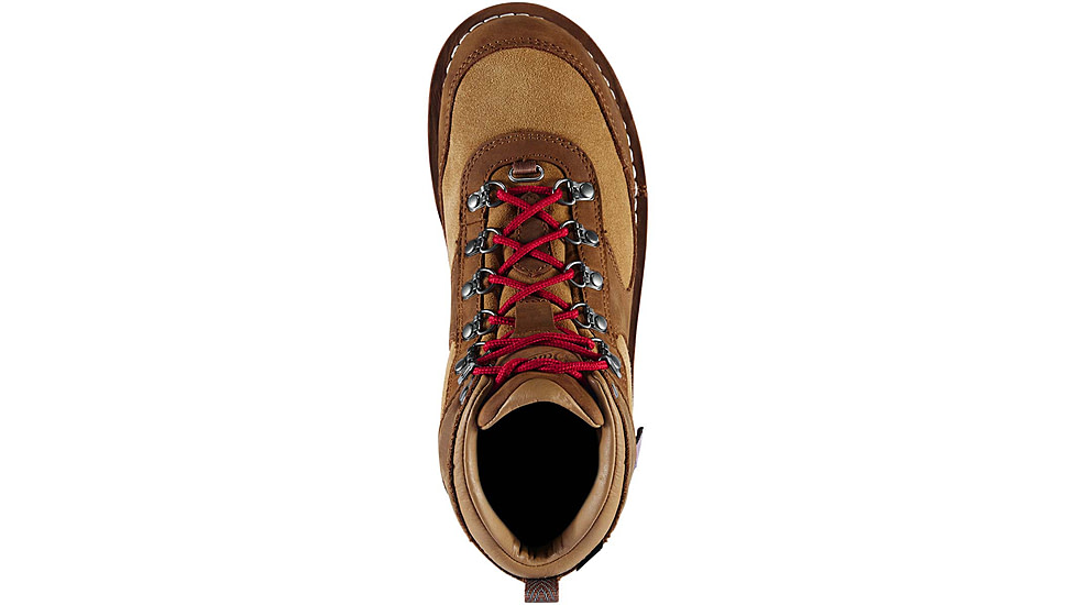Danner Cascade Crest 5in GTX Hiking Shoes - Womens, Regular, Grizzly Brown/Rhodo Red, 7, 60431-7M