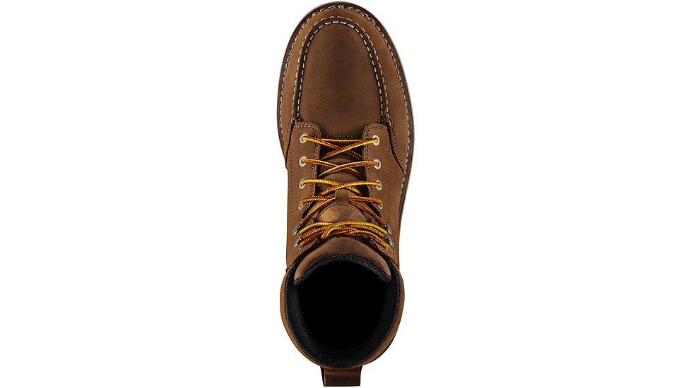 Danner Cedar River Moc 6in Aluminum Toe Work Shoes - Mens, Brown, 7.5 US, D, 14301-7.5D