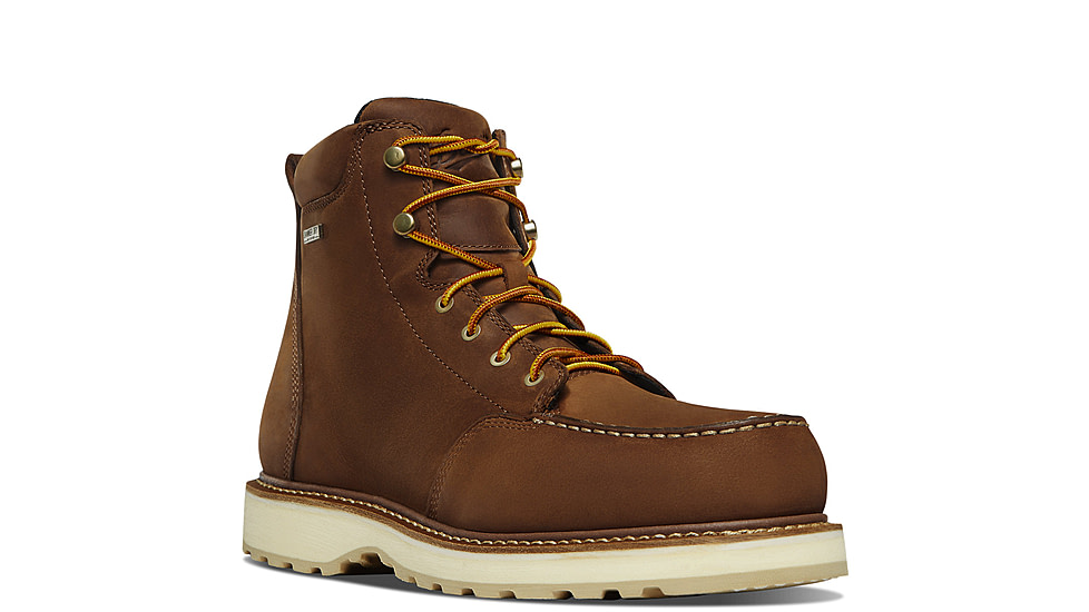 Danner Cedar River Moc Toe 6in Work Shoes - Mens, Brown, 8.5 US, D, 14300-8.5D
