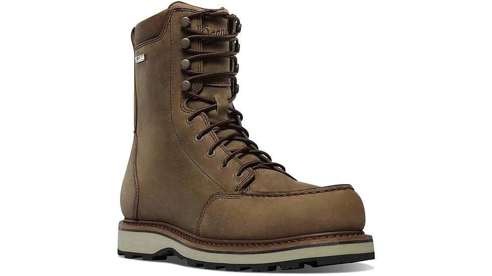 Danner Cedar River Moc Toe Hunter 8in Shoes - Mens, Wide, Timberwolf, 10.5, 14304-10.5EE