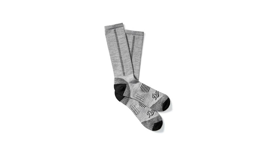 Danner Hike Midweight Merino Crew Socks, Gray, L 75008-L