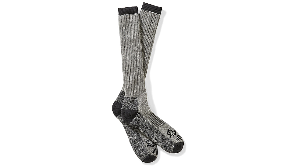 Danner Hunt Midweight Merino OTC Socks, Gray, Small, 75004-S