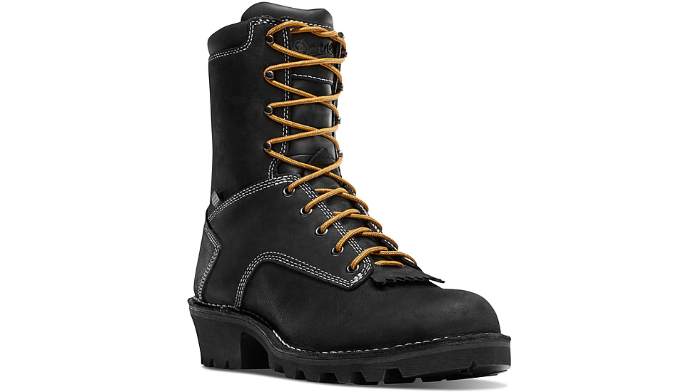 Danner Logger 8in Boots, Black, 9EE, 15431-9EE