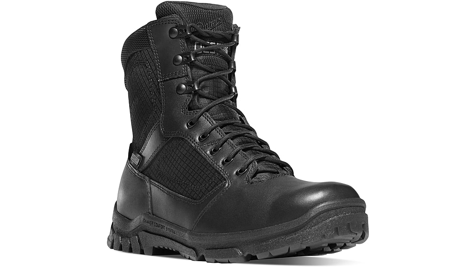 Danner Lookout Side-Zip 8in Boots, Black, 6.5D, 23824-6-5D
