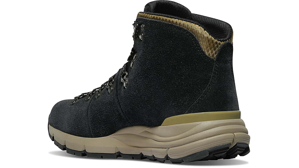 Danner Mountain 600 4.5 in Hiking Boots - Mens, Wide, Black/Khaki, 10, 62287-10D