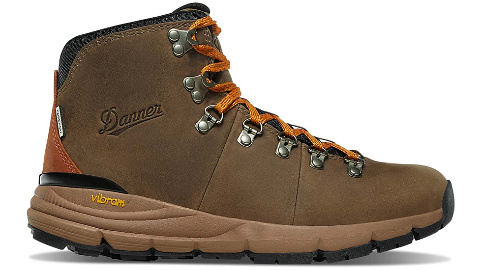 Danner Mountain 600 4.5 in Hiking Boots - Womens, Medium, Chocolate Chip/Golden Oak, 8, 62290-8M
