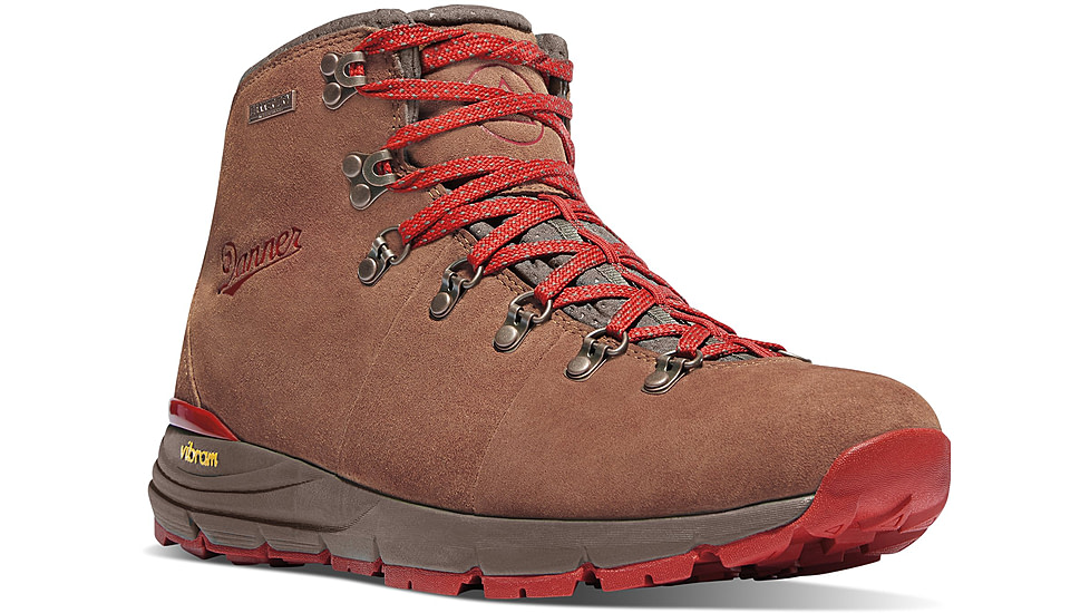Danner Mountain 600 4.5in Hiking Boot - Mens, Brown/Red, Medium, 7.5, 62241-D-7.5