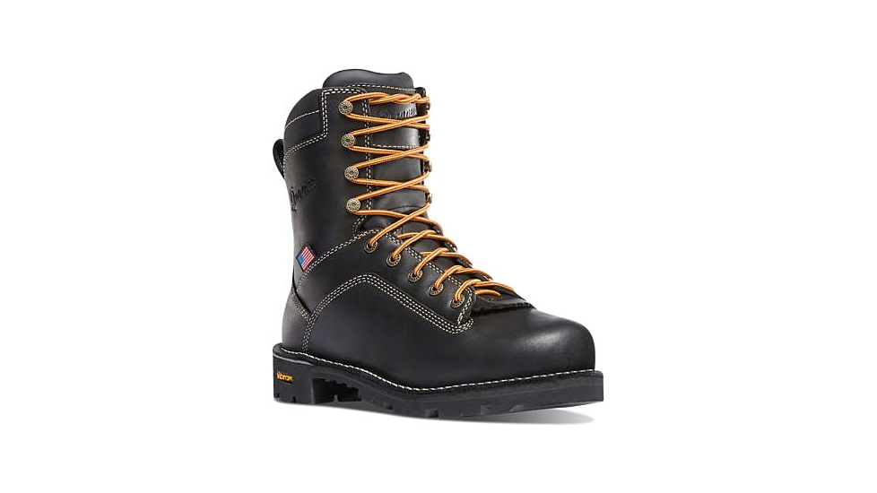Danner Quarry USA 8in Boots, Black, 9EE, 17309-9EE