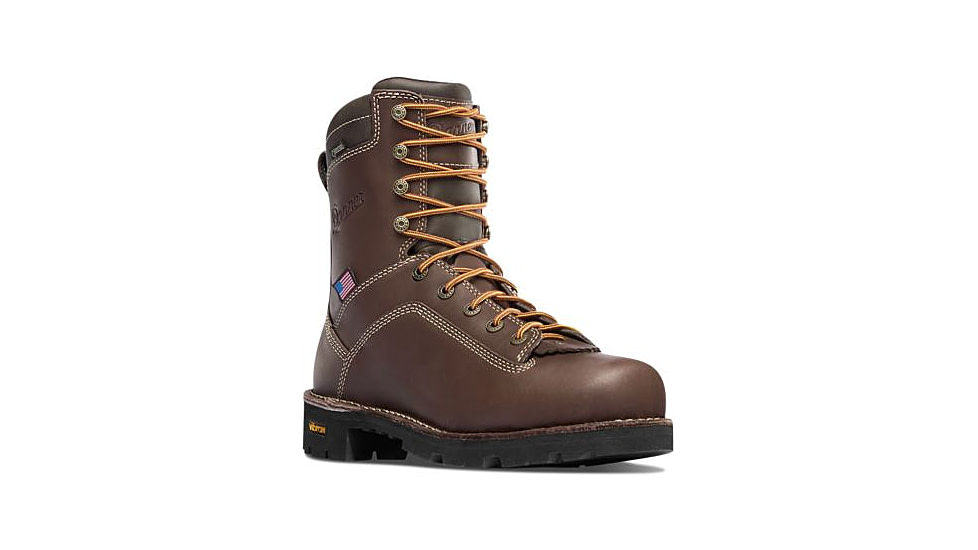 Danner Quarry USA 8in Boots, Brown, 14D, 17305-14D
