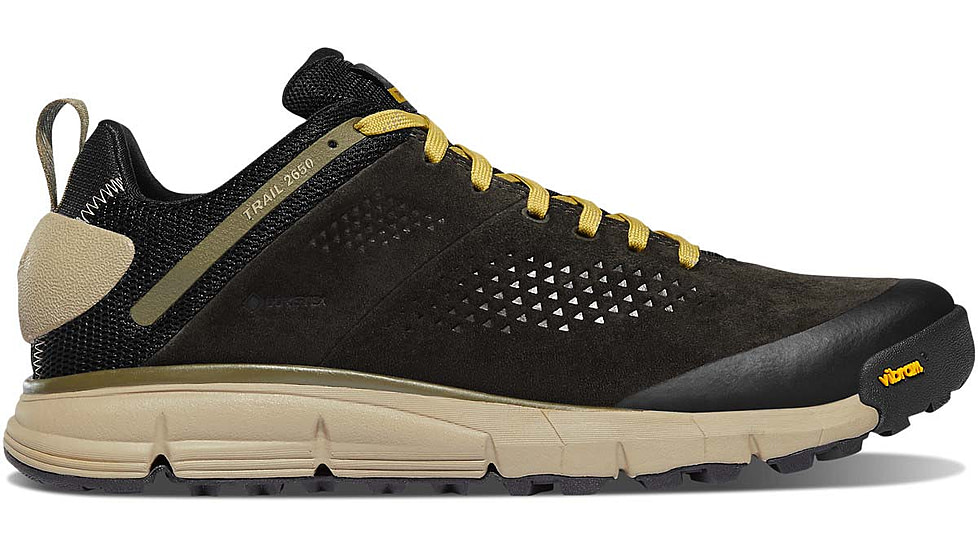 Danner Trail 2650 3in GTX Hiking Shoes - Mens, Black Olive/Flax Yellow, 11 US, Medium, 61287-D-11