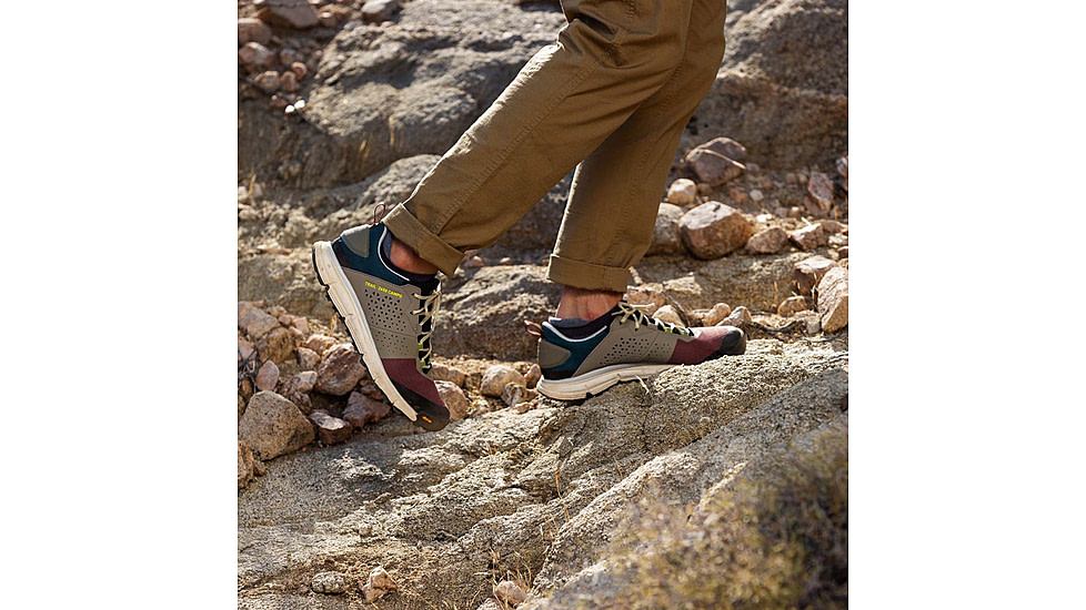 Danner Trail 2650 Campo 3in Height Shoes - Mens, Brick/Tan/Blue, 10.5, Width D, 68940-10.5-D