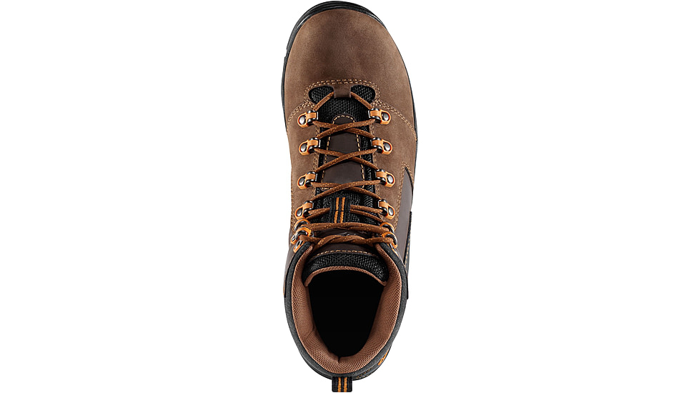Danner Vicious 4.5in Non-Metallic Toe Boots, Brown/Orange, 7D, 13860-7D