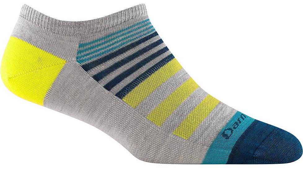 Darn Tough Beachcomber No Show Lightweight Sock - Womens, Ash, Large, 6073-ASH-L-DARN