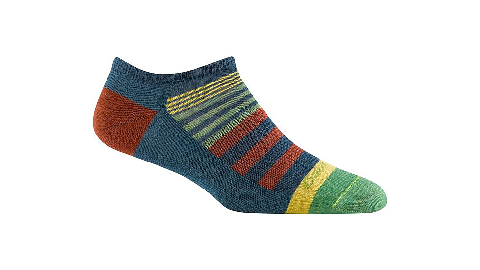 Darn Tough Beachcomber No Show Lightweight Socks - Womens, Dark Teal, Medium, 6073-DARK-TEAL-M-DARN