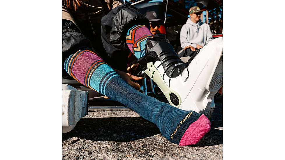 Darn Tough Echo OTC Midweight With Cushion Socks - Womens, Eclipse, Medium, 8048-ECLIPSE-M-DARN