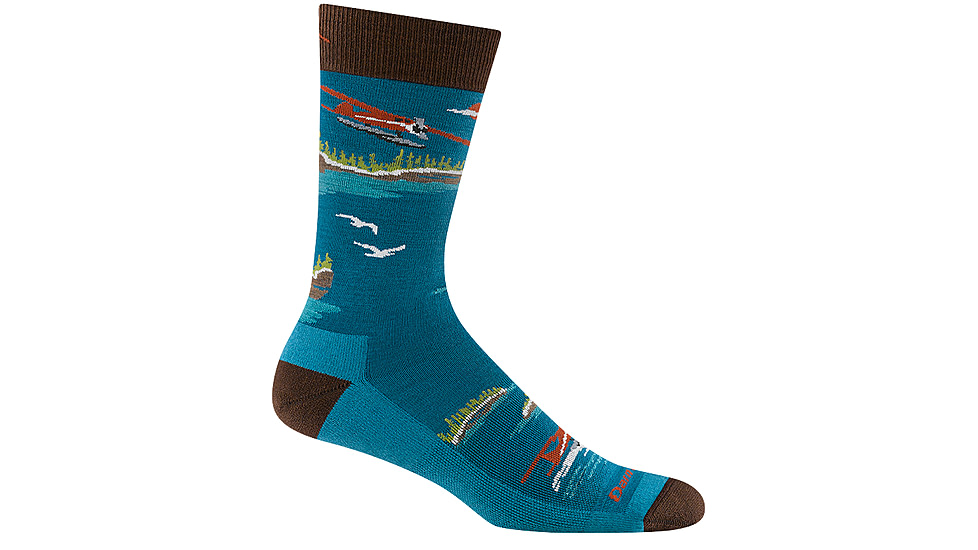 Darn Tough Float Boat Crew Lightweight Socks - Mens, Cascade, X-Large, 6120-CASCADE-XL-DARN