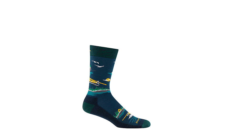 Darn Tough Float Boat Crew Lightweight Socks - Mens, Midnight, X-Large, 6120-MIDNIGHT-XL-DARN