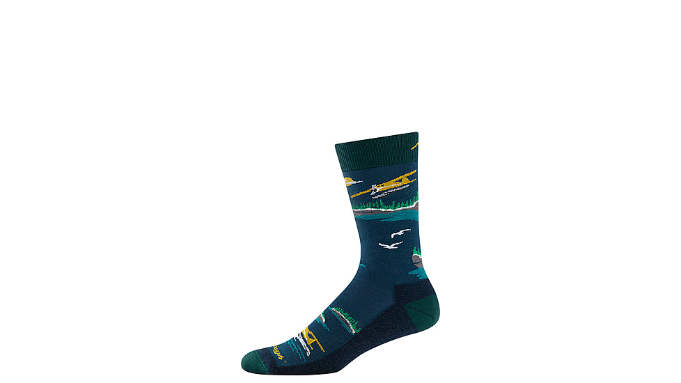 Darn Tough Float Boat Crew Lightweight Socks - Mens, Midnight, X-Large, 6120-MIDNIGHT-XL-DARN