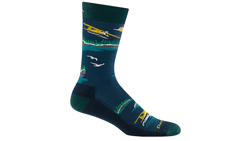 Darn Tough Float Boat Crew Lightweight Socks - Mens, Midnight, X-Large, 6120-MIDNIGHT-XL-DARN