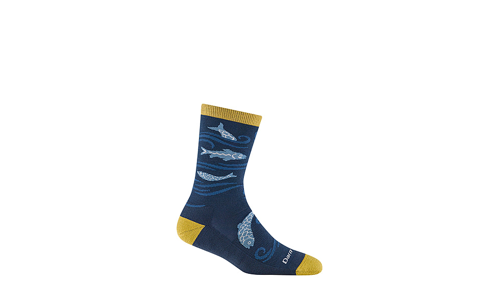 Darn Tough Homer Crew Lightweight Socks w/Cushion - Womens, Deep Water, Small, 6122-DEEP-WATER-S-DARN