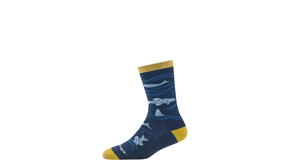 Darn Tough Homer Crew Lightweight Socks w/Cushion - Womens, Deep Water, Small, 6122-DEEP-WATER-S-DARN
