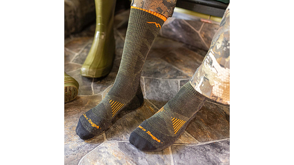 Darn Tough Hunting Boot Lightweight With Cushion Socks - Mens, Forest, Extra Large, 2108-FOREST-XL-DARN