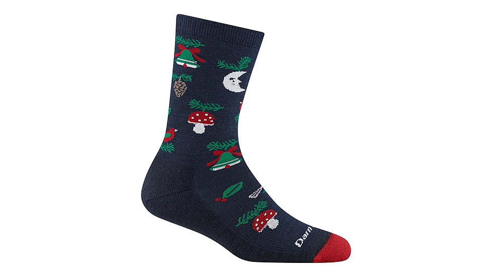 Darn Tough Tinsel Town Crew Lightweight with Cushion Socks - Womens, Eclipse, Medium, 6131-ECLIPSE-M-DARN