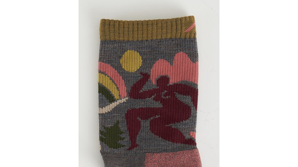 Darn Tough Trailblazer Micro Crew Lightweight with Cushion Socks - Womens, Taupe, Large, 5016-TAUPE-L-DARN