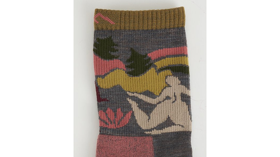 Darn Tough Trailblazer Micro Crew Lightweight with Cushion Socks - Womens, Taupe, Large, 5016-TAUPE-L-DARN