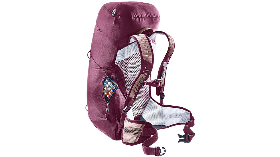 Deuter AC Lite 22 SL Backpack - Women's, 22L, Ashrose/Cassis, 342072455990