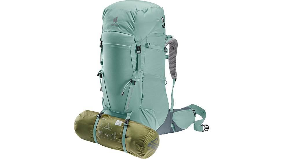 Deuter Aircontact Core 45+10 SL Pack - Womens, Jade-Graphite, 55L, 335122224440