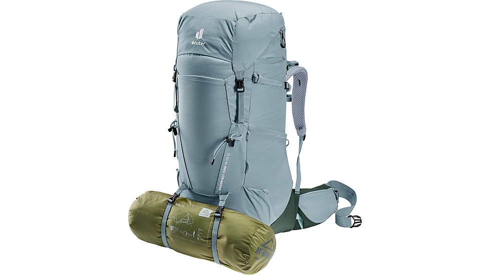 Deuter Aircontact Core 45+10 SL Pack - Womens, Shale-Ivy, 55L, 335122242190