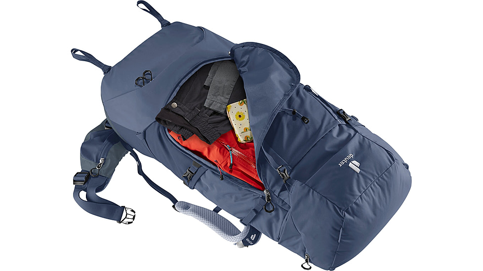 Deuter Aircontact Core 60+10 SL Pack - Womens, Ink-Graphite, 70L, 335102234560