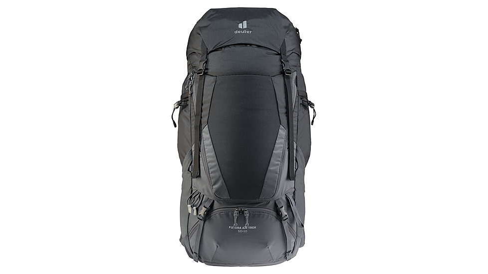 Deuter Futura Air Trek 50 + 10 Backpack, Black-Graphite, 50L, 340212174030
