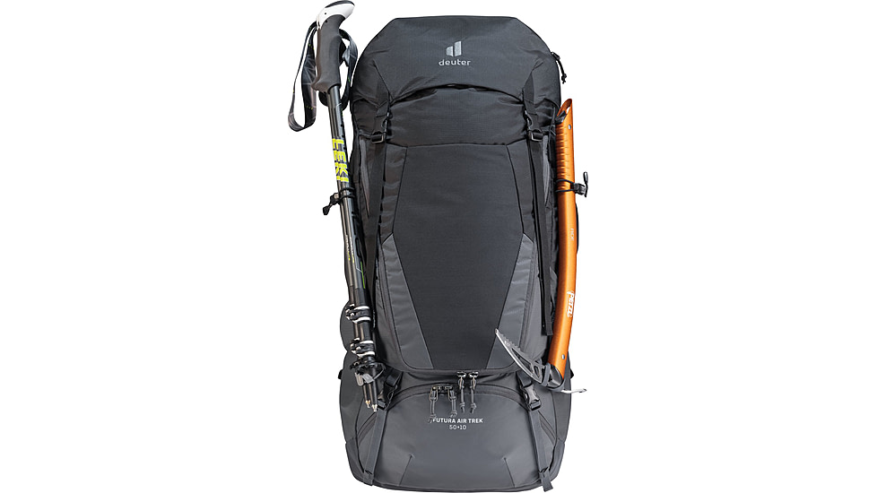 Deuter Futura Air Trek 50 + 10 Backpack, Black-Graphite, 50L, 340212174030