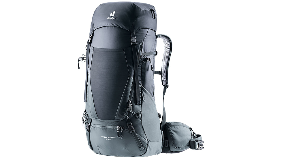 Deuter Futura Air Trek 50 + 10 Backpack, Black-Graphite, 50L, 340212174030