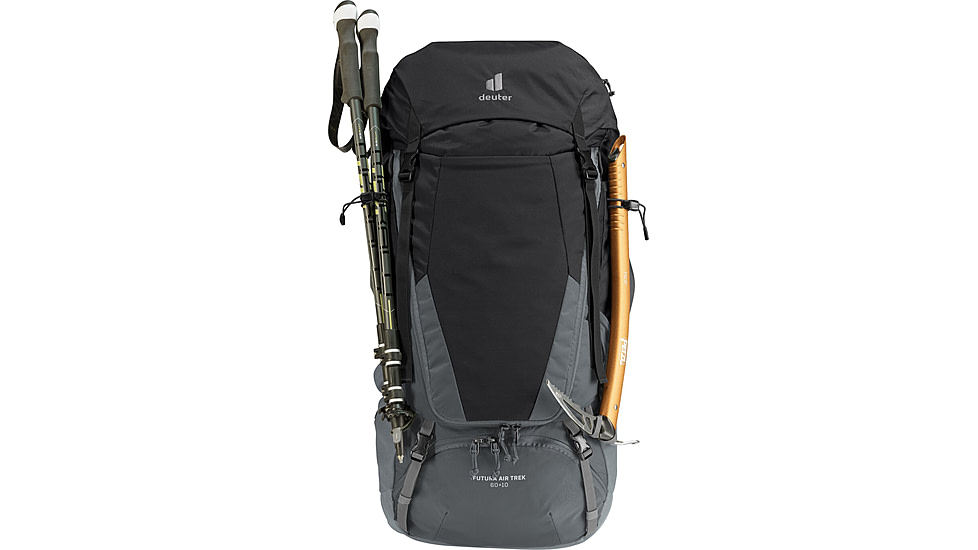 Deuter Futura Air Trek 60 + 10 Backpack, Black-Graphite, 60L, 340232174030