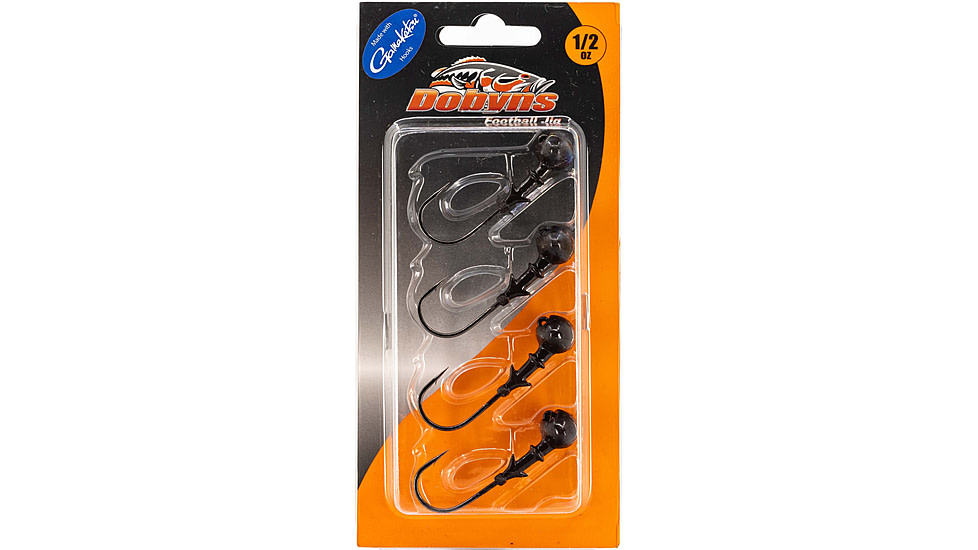 Dobyns Football Head, 1/2oz, 4pk, Brown, FB HEAD BRN 1/2 4PK