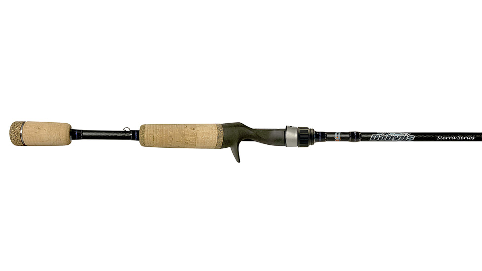 Dobyns Sierra Ultra Finesse Casting Rod, 6ft 5in, Light, Moderate, 1 Piece, SUF 650C