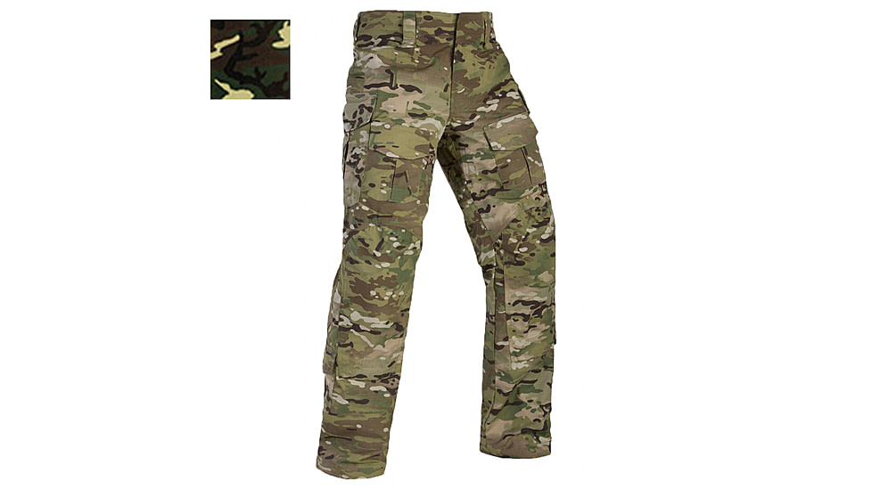 DRIFIRE / Crye Precision FR Field Pant - Mens, Regular, NATO Woodland, 40, DF2-CR-550FP-NW-40R