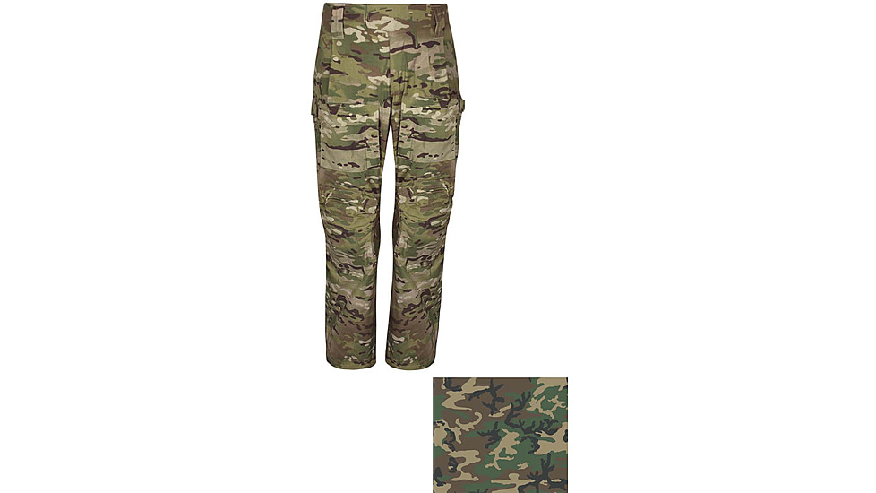 DRIFIRE FORTREX FR Combat Pant - Mens, Regular, NATO Woodland, Extra Large, DF2-550CP-NW-XLR