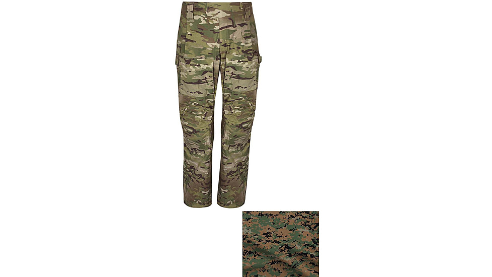 DRIFIRE FORTREX FR Combat Pant - Mens, Regular, Woodland Marpat, Small, DF2-550CP-WM-SMR