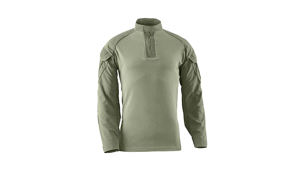 DRIFIRE FORTREX FR Combat Shirt - NAVAIR - Mens, Short, Sage Green, Large, DF2-7129-CS-450-SG-LGS