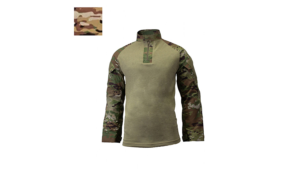 DRIFIRE FORTREX V2 FR Combat Shirt - Mens, Regular, Multicam, Large, DF4-550VCS-MC-LGR