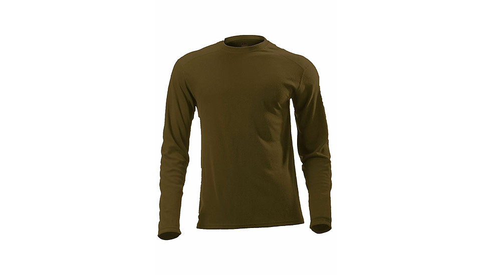 DRIFIRE FR Heavyweight Long Sleeve Tee - Mens, Coyote Brown, Large, DF2-245LS-CB-LG